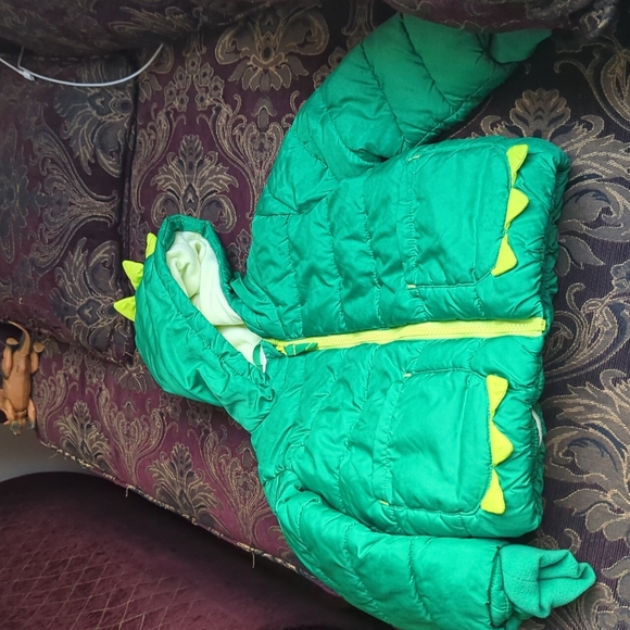 Cat & Jack Other - Dinosaur warm coat